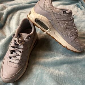 Nike Air Max Metallic Gray Athletic Shoes